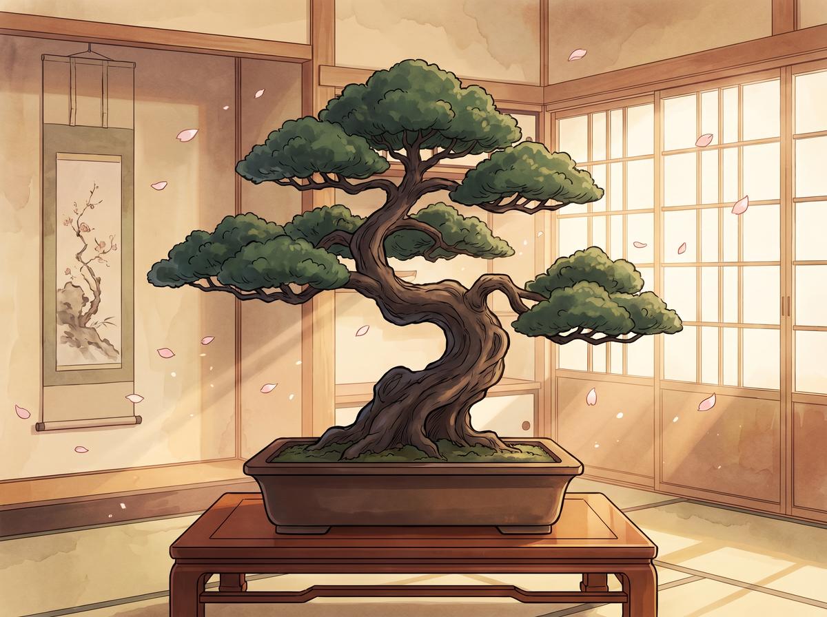 国产主播植物视频-盆景艺术视频演示